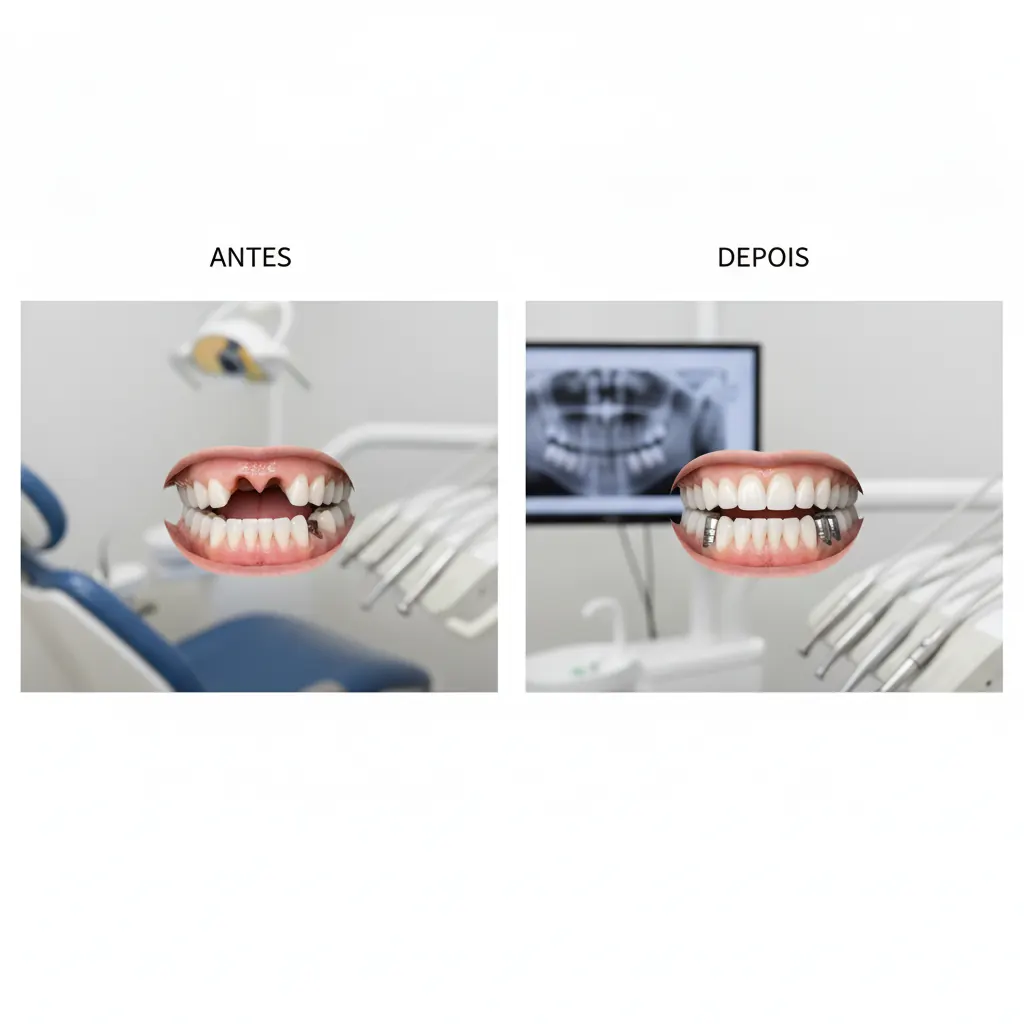 Implante Dentário Antes e Depois: O Que Esperar em São Francisco do Sul