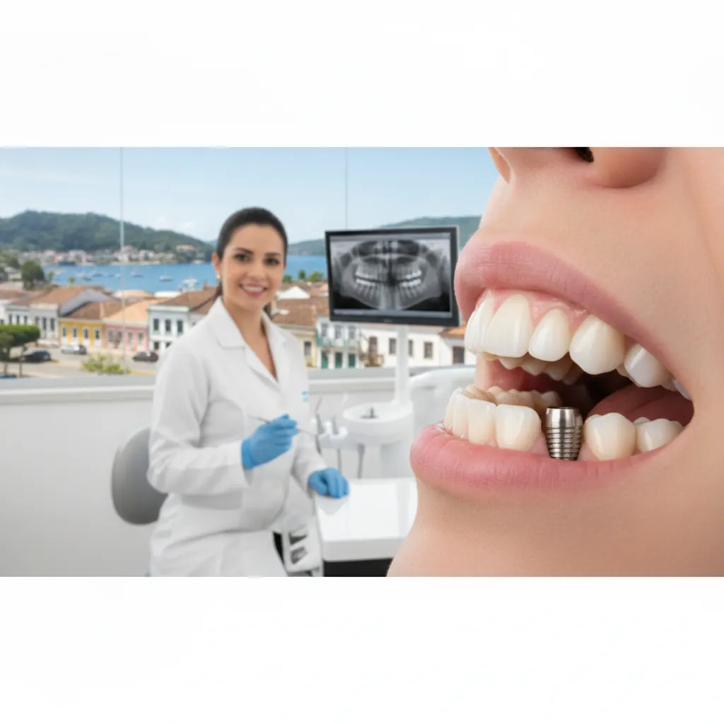 Implante Dentário Funciona Como Dente Natural em São Francisco do Sul