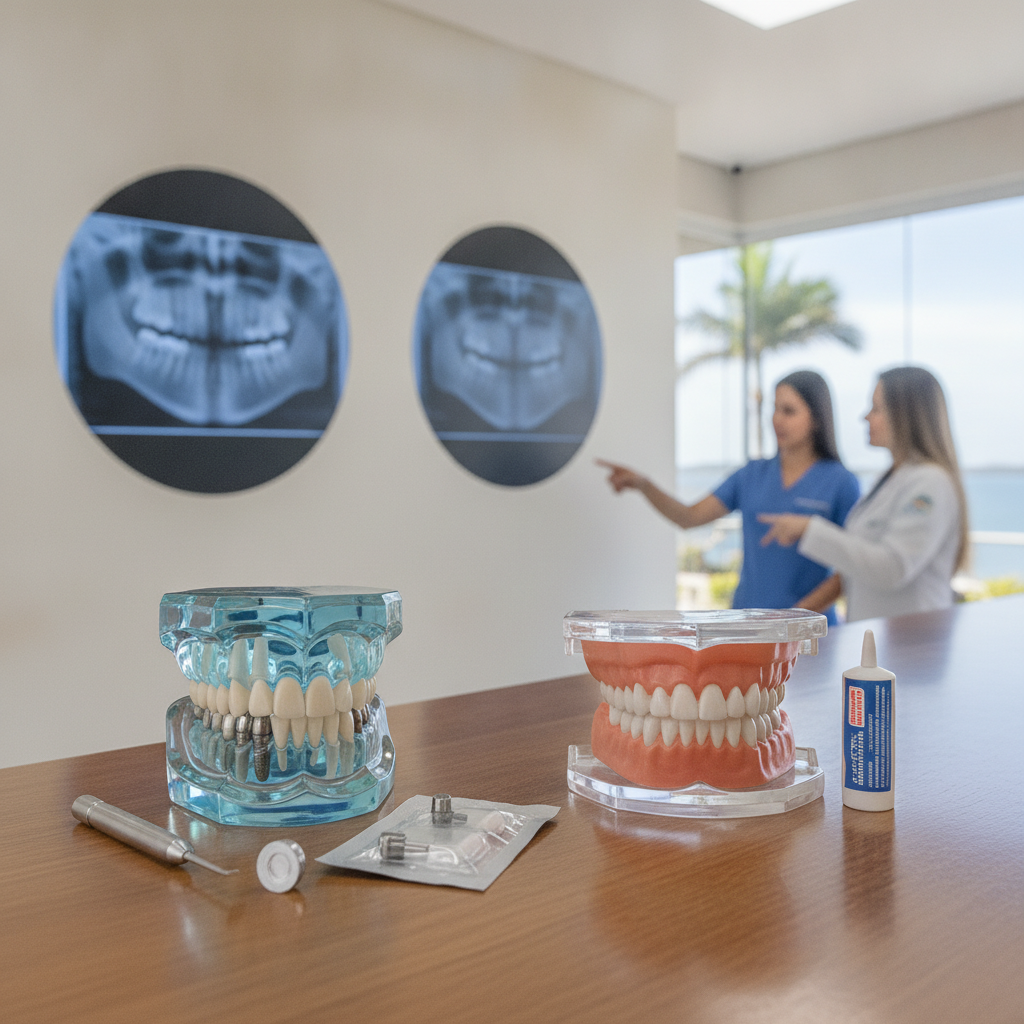Implante Dentário x Dentadura: Qual a Diferença? | São Francisco do Sul