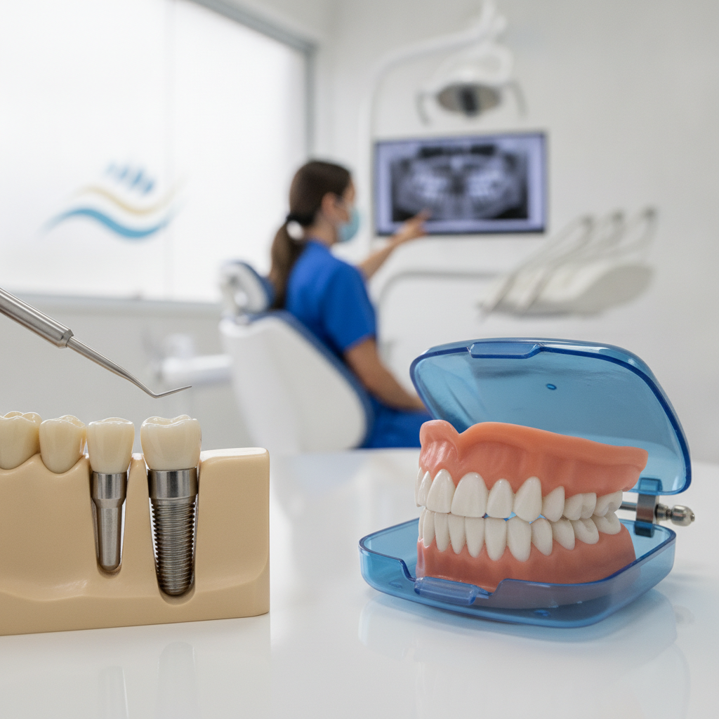 Implante Dentário x Dentadura: Qual a Diferença? | São Francisco do Sul